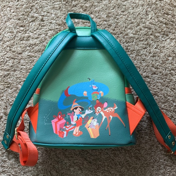 Disney Parks 2023 Holidays Loungefly Backpack - Picture 4 of 7